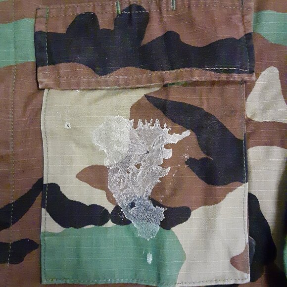 Woodland Camo Blouse * ACU * Small-Long * - Picture 4 of 8